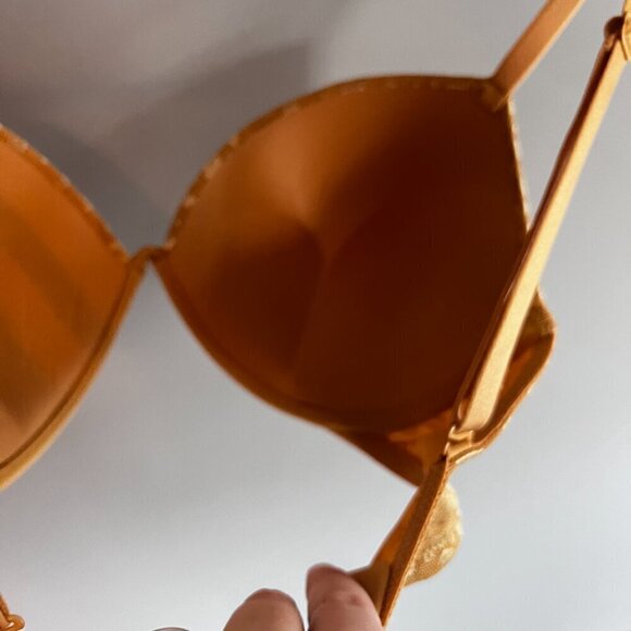 WingsLove Bra 32DDD Gold Leopard Padded Underwire NWT - Picture 8 of 11